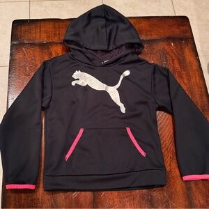 Girls puma hoodie